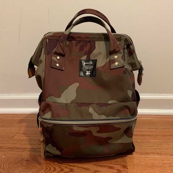 anello Handbags - Anello Camo Backpack